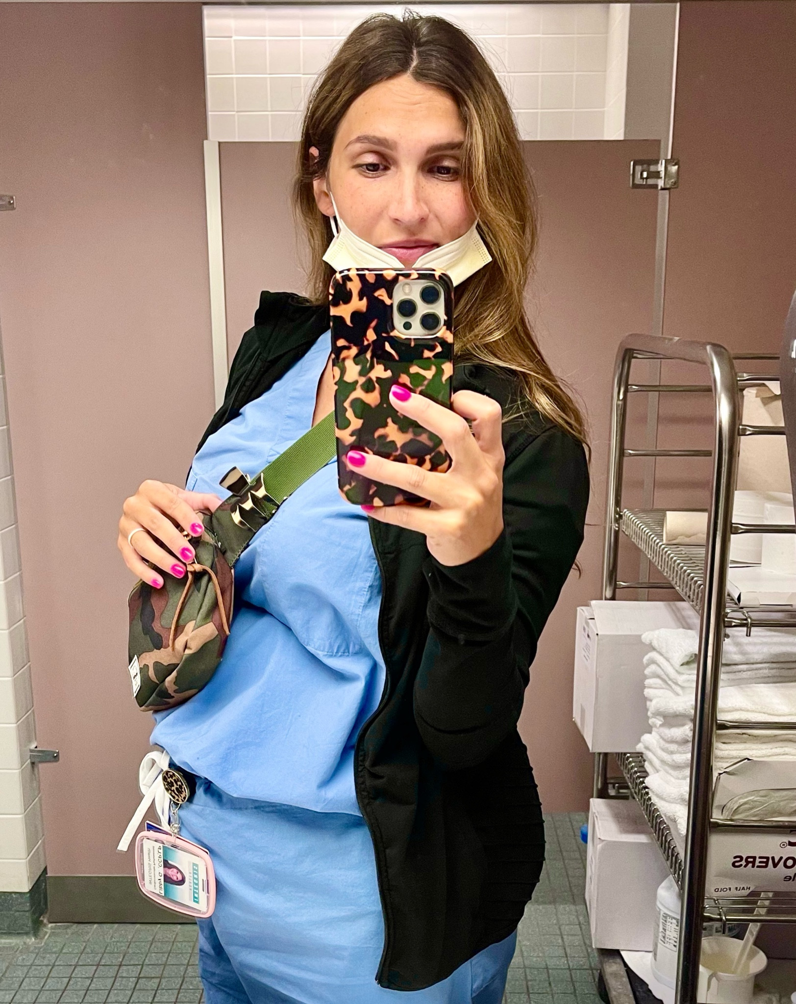 Medical field | scrub cap | ponytail scrub cap | medical scrub cap | fanny pack | OR jacket | CVOR 

Perfusionist 🫀

#LTKunder50