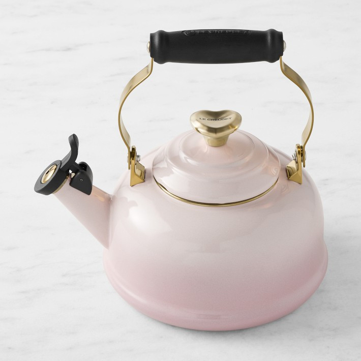 Le Creuset Classic Whistling Tea Kettle with Figural Heart Knob | Williams-Sonoma