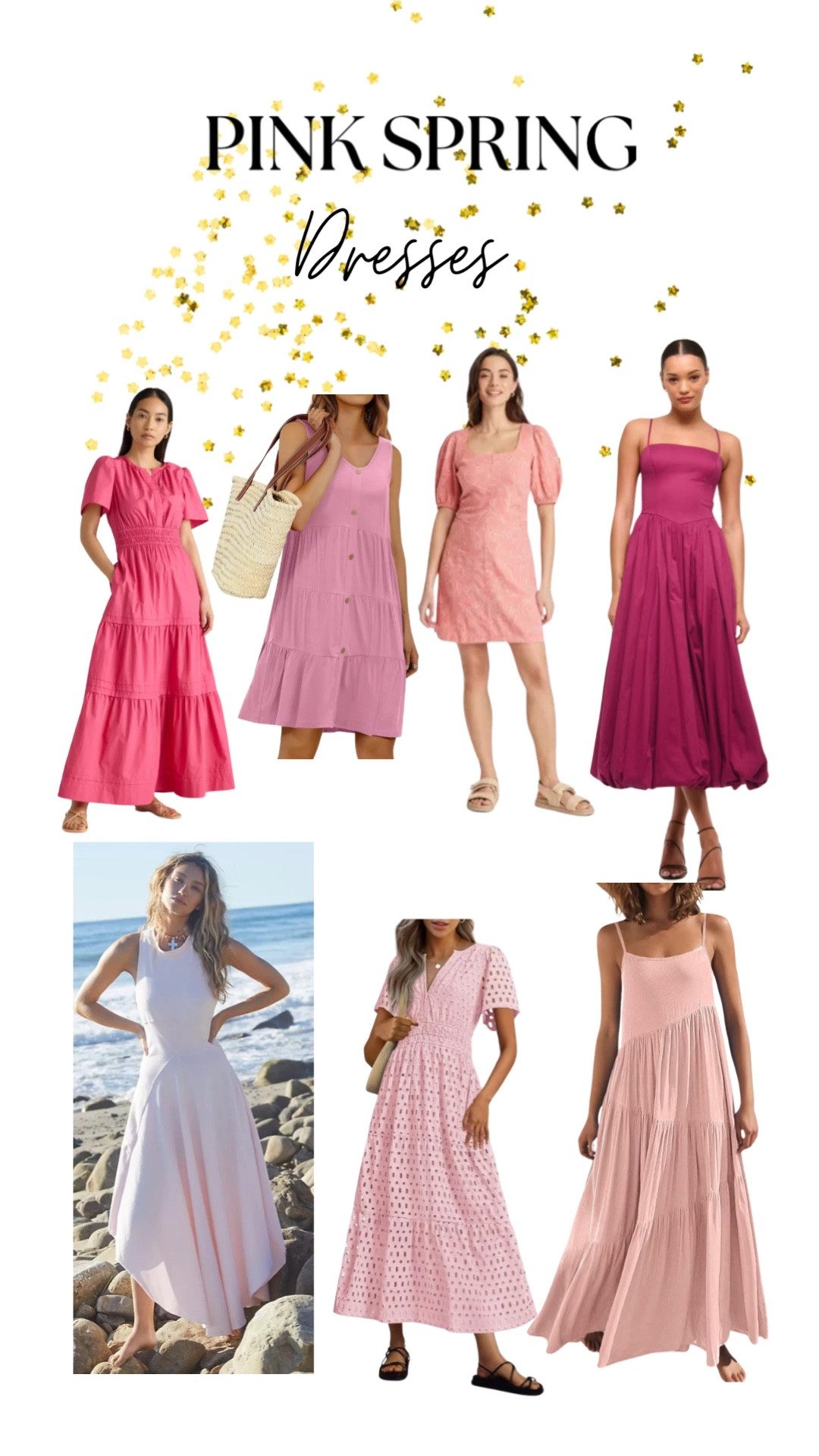 Cute pink dresses for spring! 

#LTKStyleTip #LTKWorkwear #LTKFindsUnder100