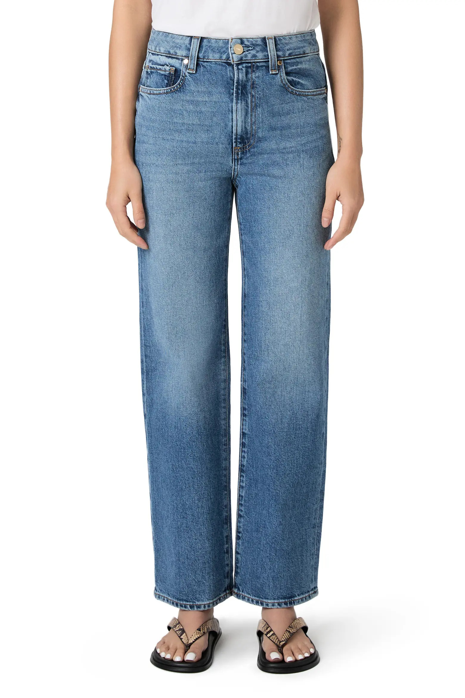 Stevie High Waist Straight Leg Jeans (Women) | Nordstrom | Nordstrom