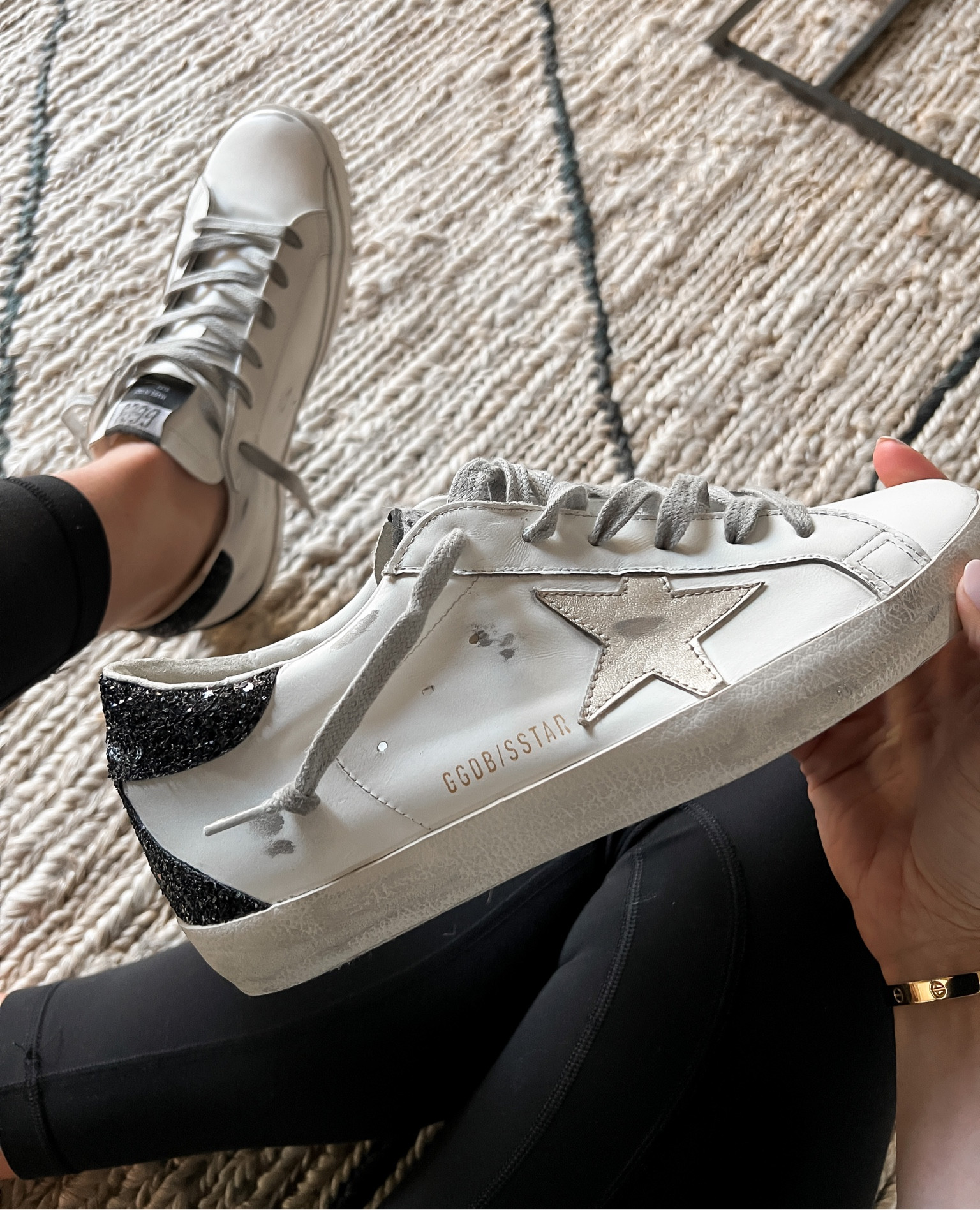 Loving the new design of these Golden Goose sneakers. 

Neutral golden goose. Sparkle golden goose. Glitter golden goose. 

#LTKstyletip #LTKshoecrush #LTKFind