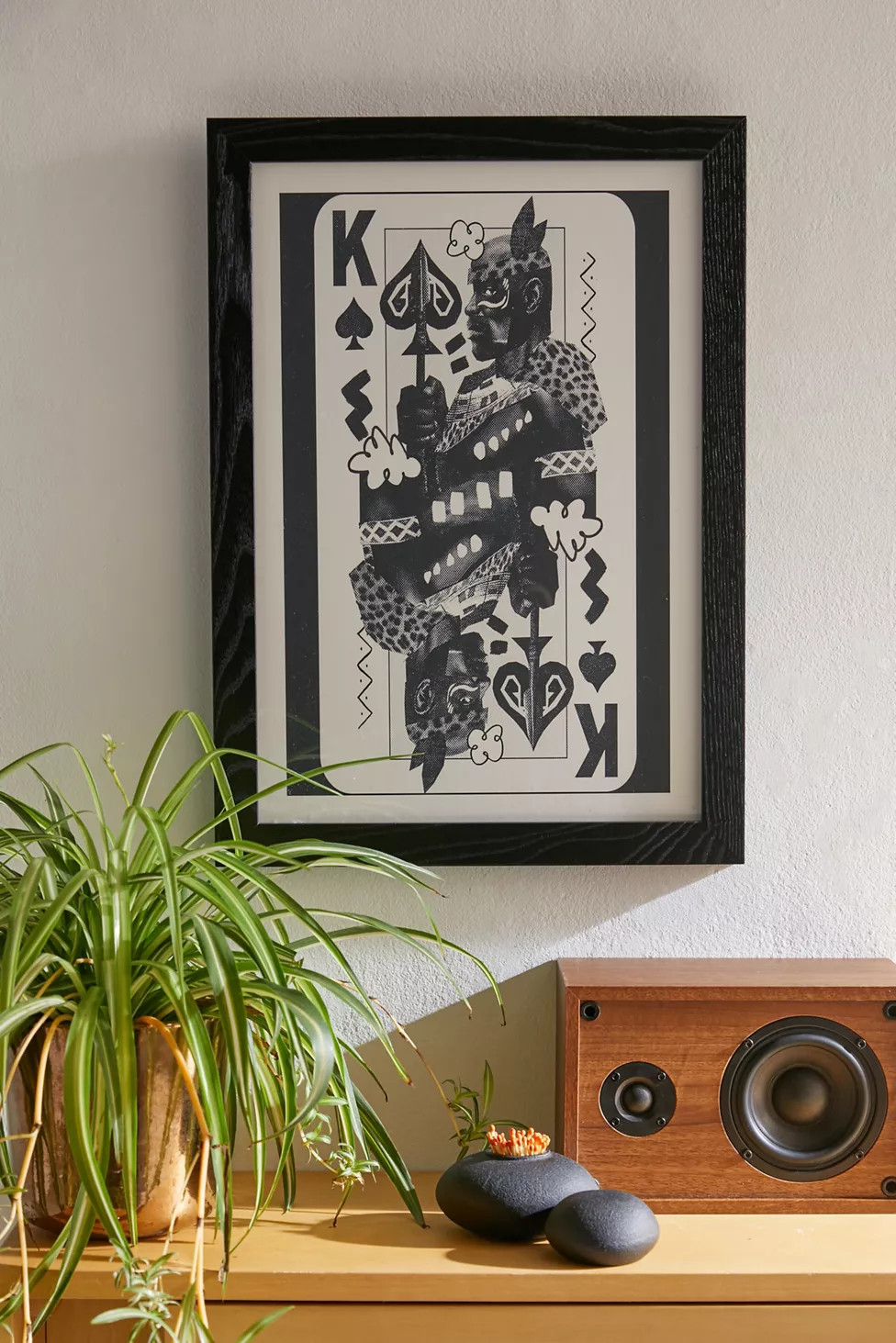 Troy Browne UO Exclusive King Of Spades Poster | Urban Outfitters (US and RoW)