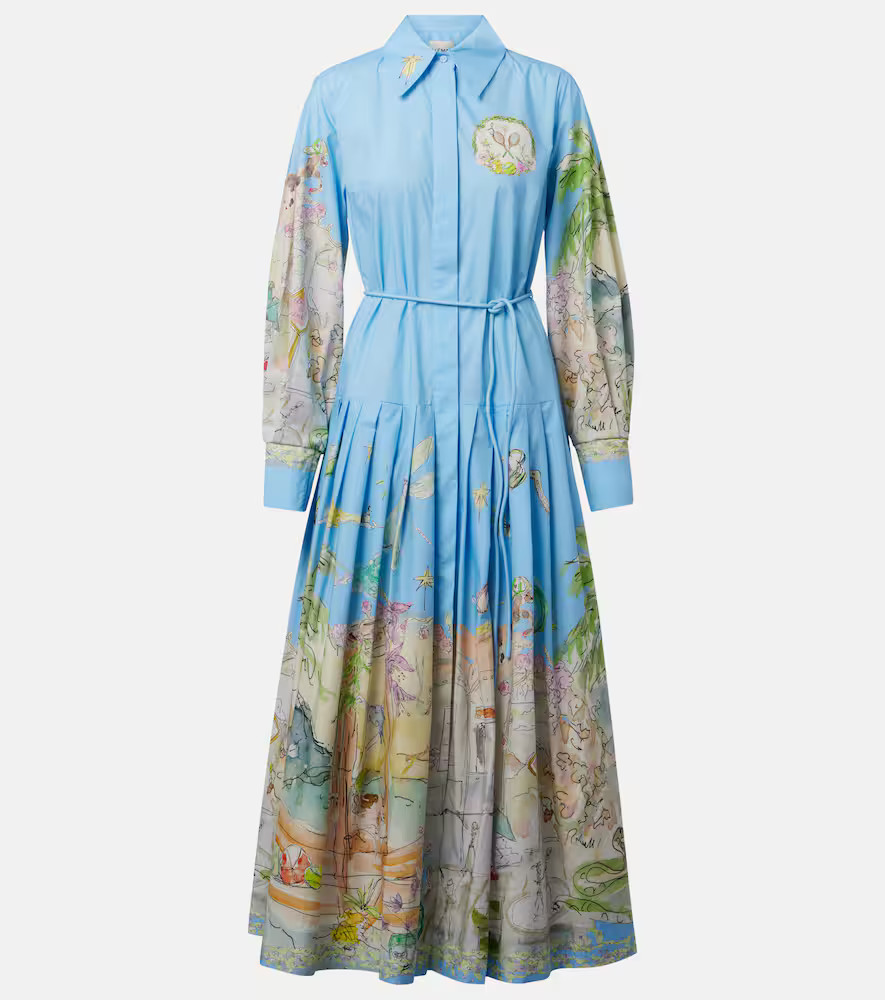 AlÃ©mais Anouk printed cotton shirt dress | Mytheresa (US/CA)