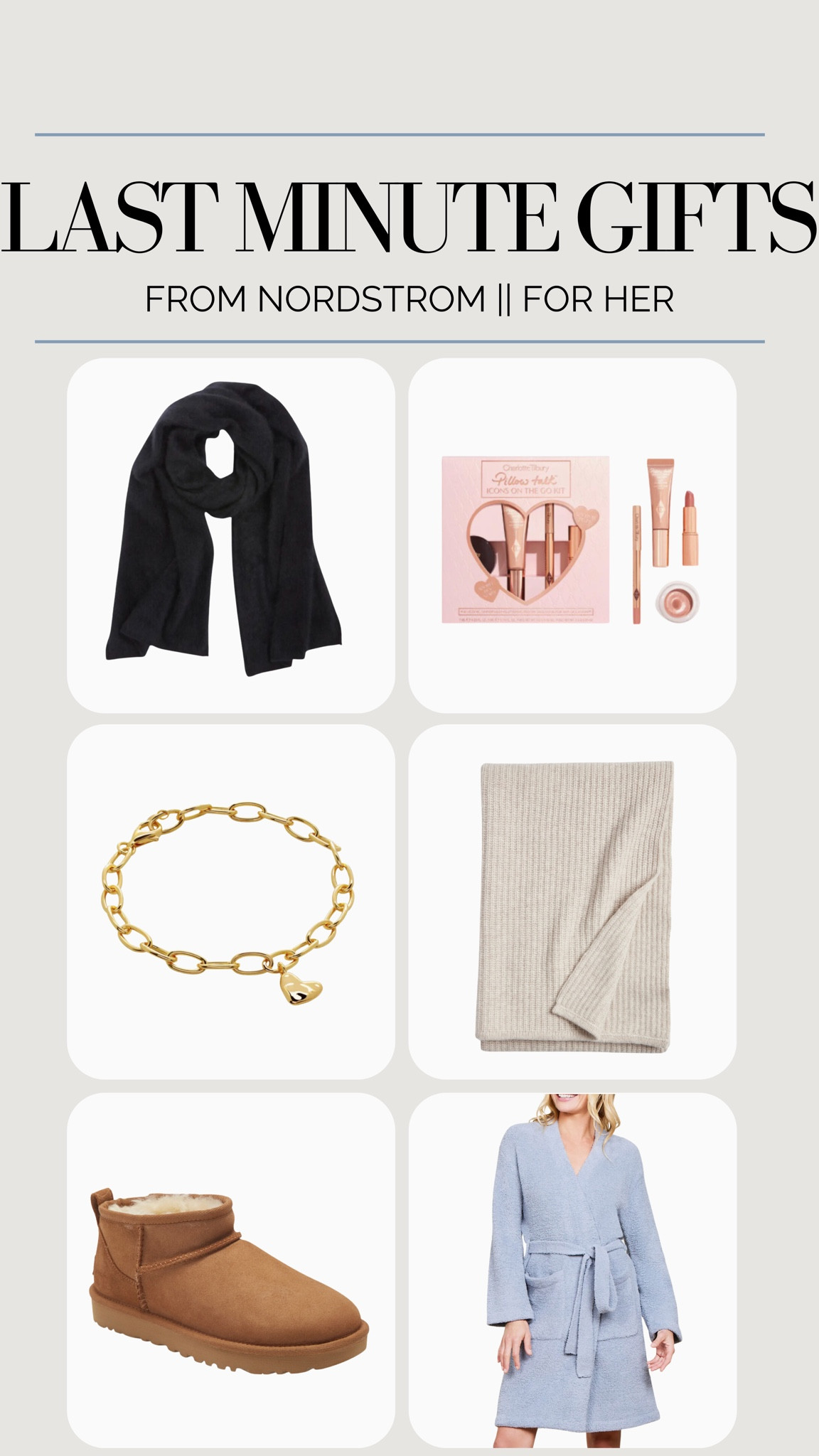 Last minute gifts from Nordstrom 🎄 For Her

#LTKSeasonal #LTKHoliday #LTKGiftGuide