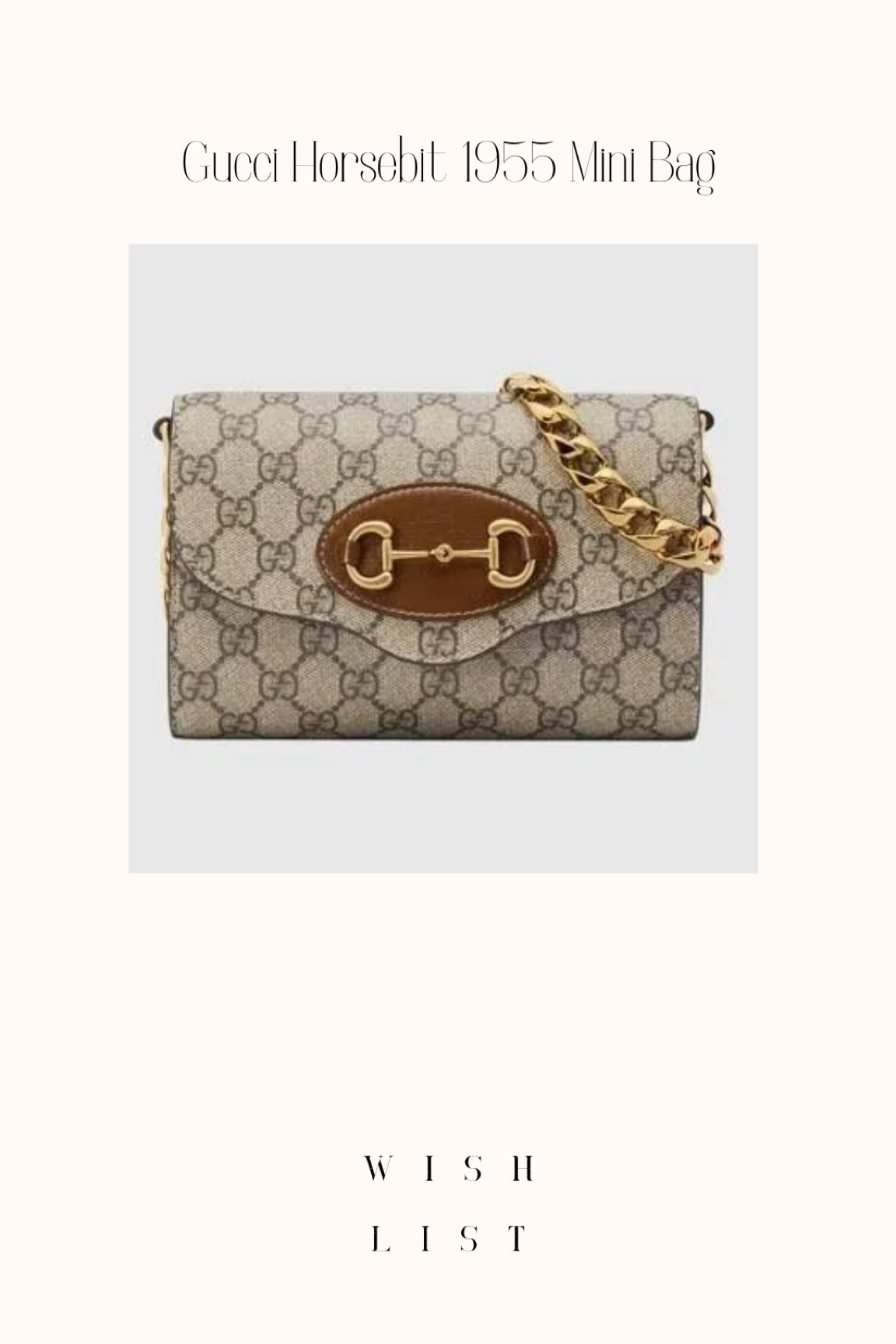 Are you trying to  figure out what to ask for , for Christmas? I’m sharing some items from my wishlist! All you have to do is send the link or purchase for yourself! 

You can never go wrong with a classic design and gold chain 

#LTKcyberweek #luxury #luxurybag #gucci #monogram 

#LTKSeasonal #LTKHoliday #LTKGiftGuide
