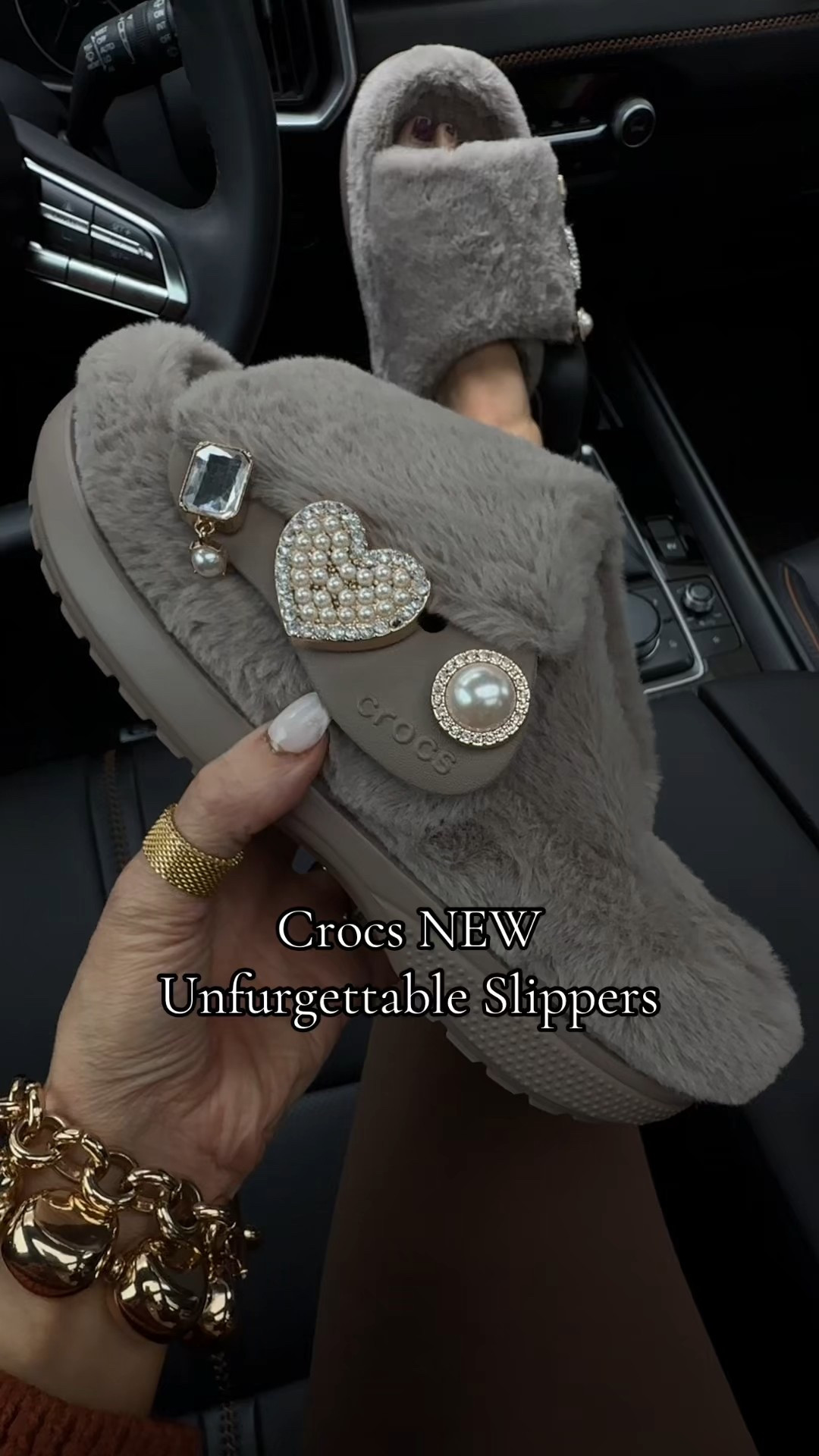 Crocs new Unfurgettable slides are adjustable for your foot  size! Cozy, with a rubber bottom so they can take you anywhere! #slippers #crocs #crocsslippers #giftidea

#LTKGiftGuide #LTKShoeCrush #LTKSeasonal