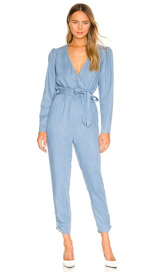 Becca Jumpsuit in Denim Blue | Revolve Clothing (Global)