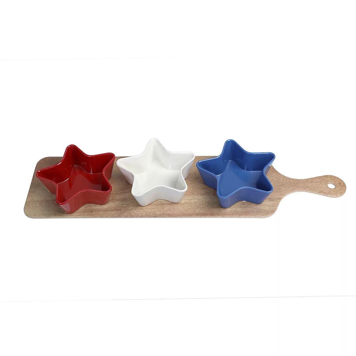 Celebrate Together™ Americana Paddle Board with Red, White & Blue Star Bowls Set | Kohl's