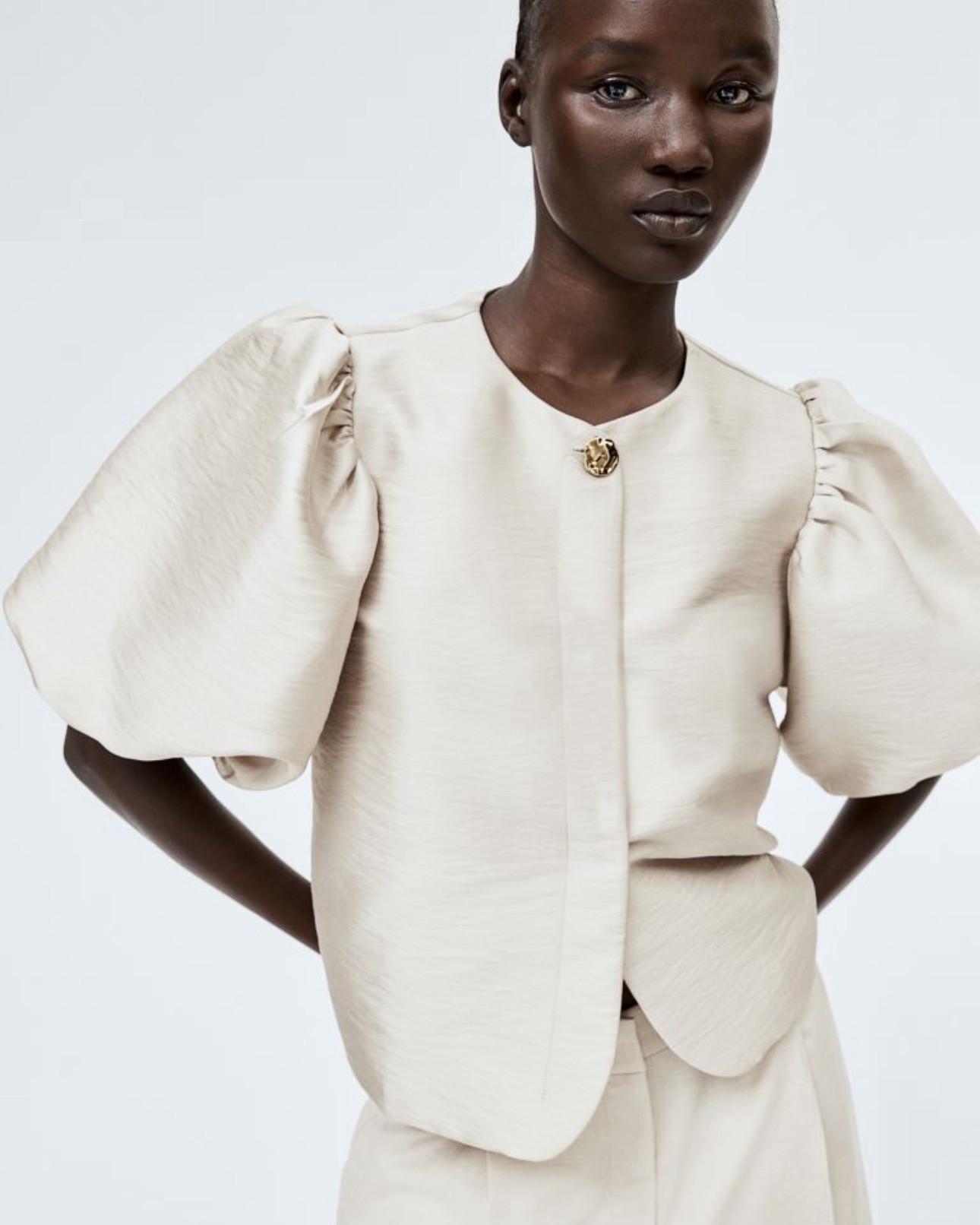 How cute is this jacket with a little bit of satin look making it great for the festivities coming ahead 😍 #hm #jacket 

#LTKpartywear #LTKeurope #LTKwedding