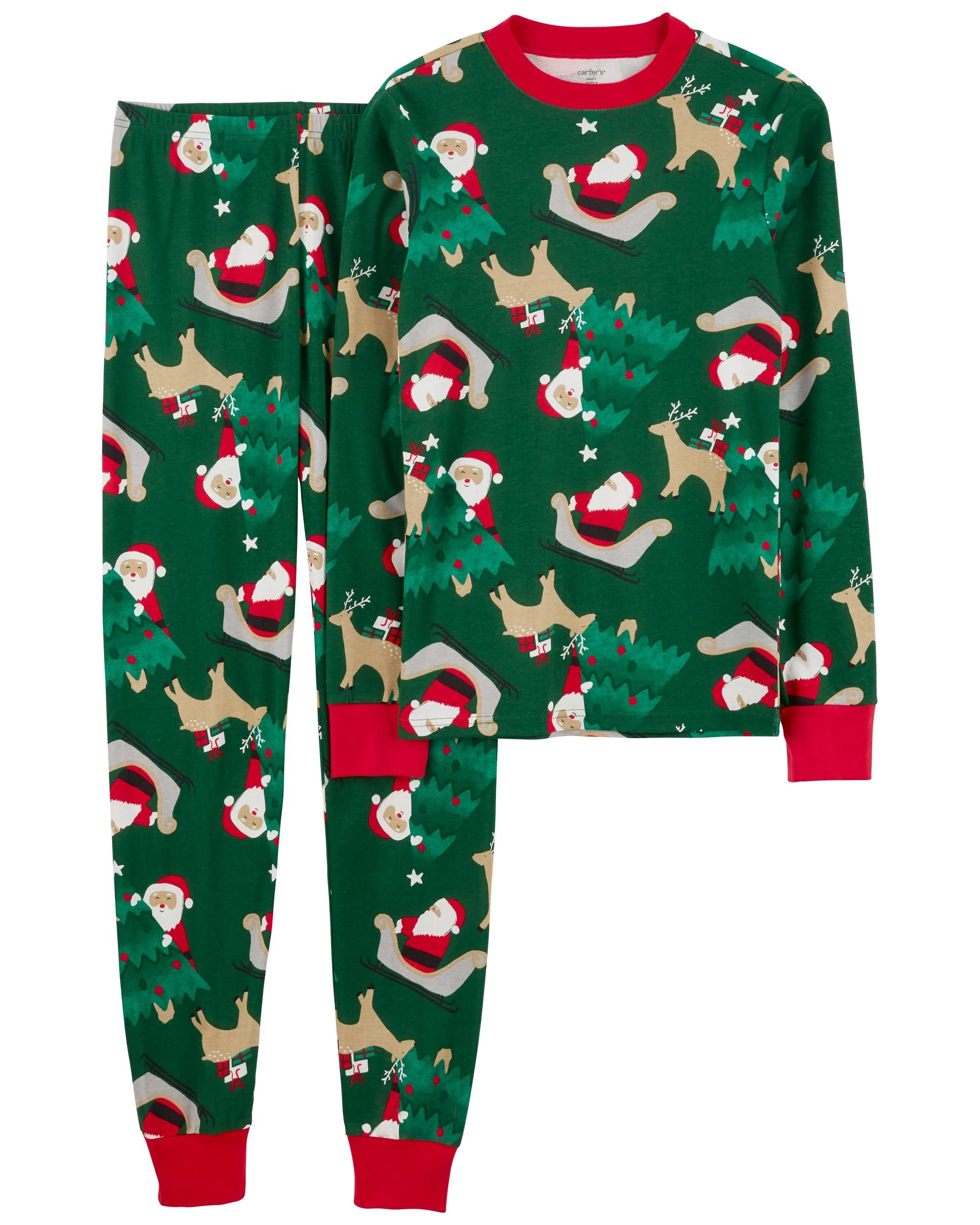 Adult 2-Piece Santa 100% Snug Fit Cotton PJs | Carter's