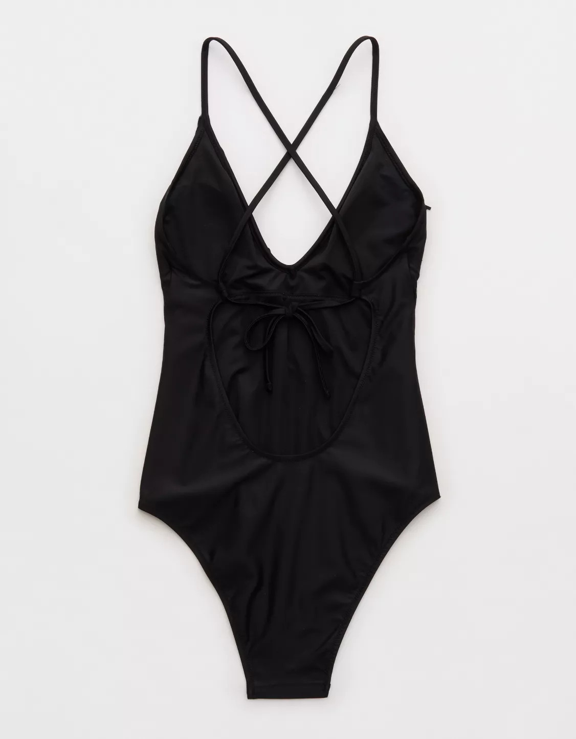 Aerie Fringe V-Neck One Piece Swimsuit | Aerie