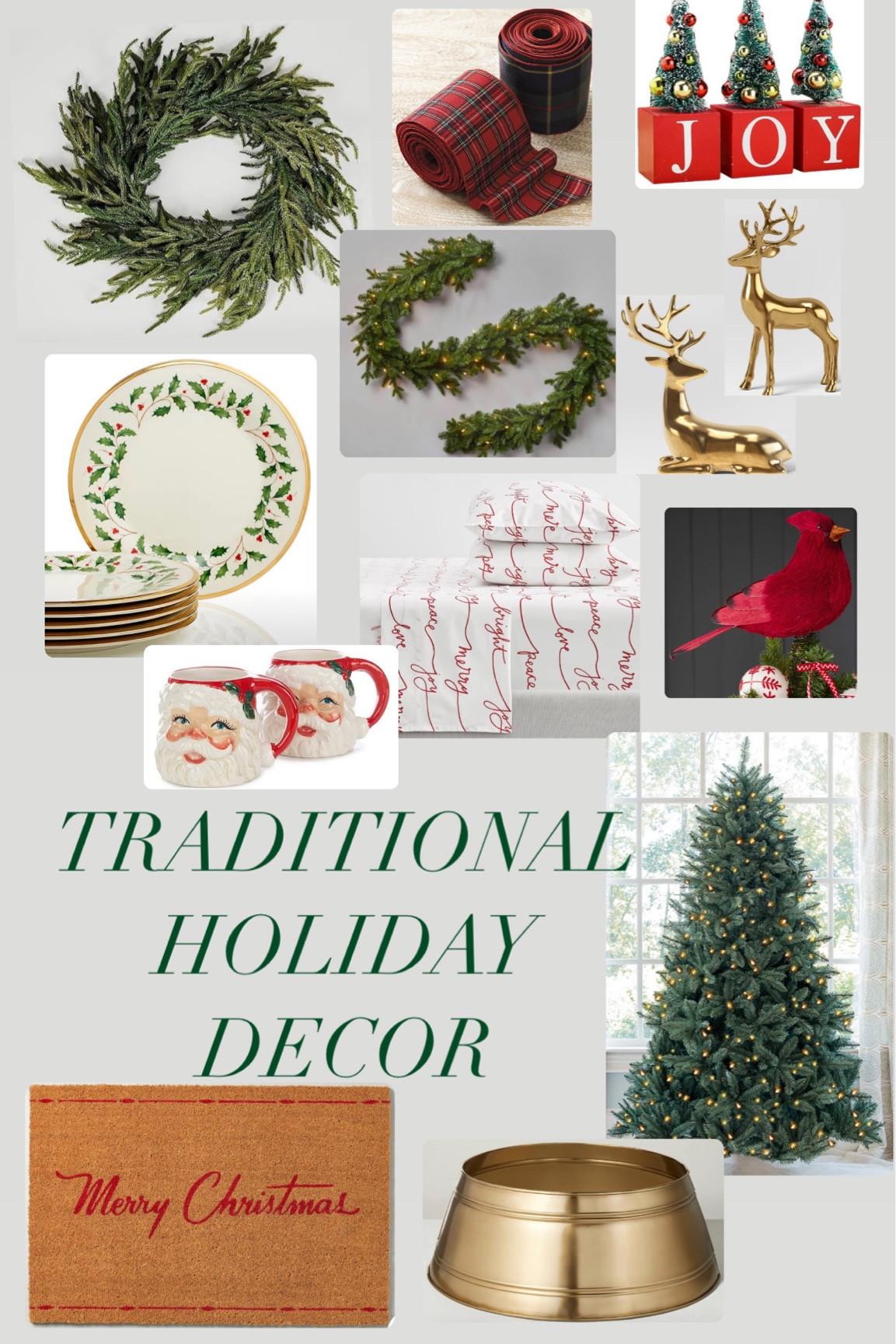 Traditional holiday decor

#LTKHoliday #LTKhome #LTKparties