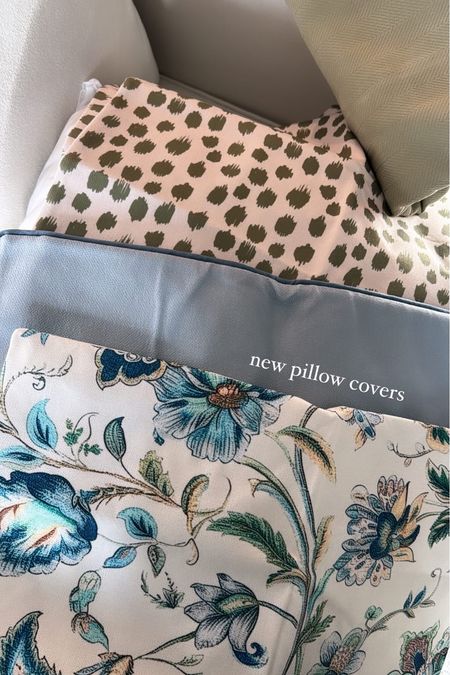 Amazon pillow covers! 

#LTKfindsunder50 #LTKstyletip #LTKhome