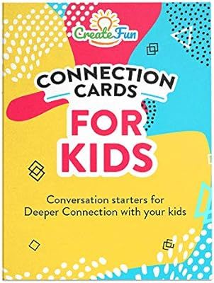 Conversation Starter Connection Cards for Kids and Parents - 101 Questions for Family Time, Deep ... | Amazon (US)