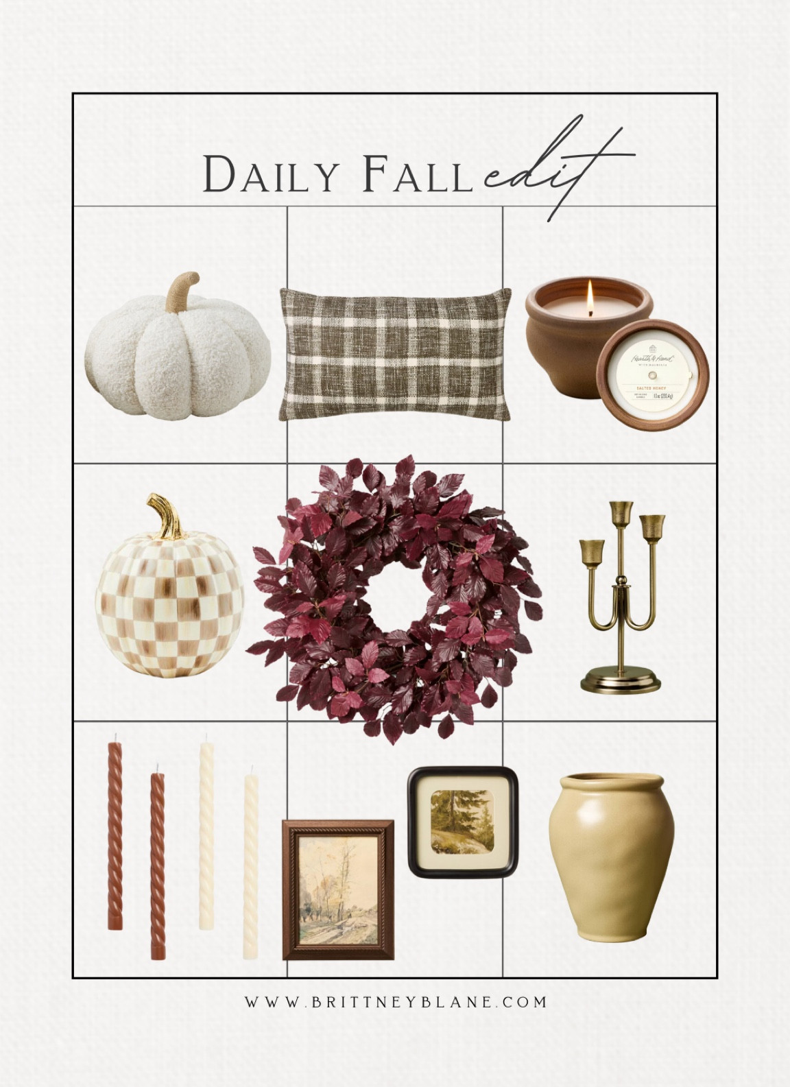 Daily fall finds: target fall home decor // farmhouse fall decor // fall wreath // fall tapered candles // fall pillows // Mackenzie Childs pumpkins 

#LTKFallSale #LTKSeasonal #LTKHome