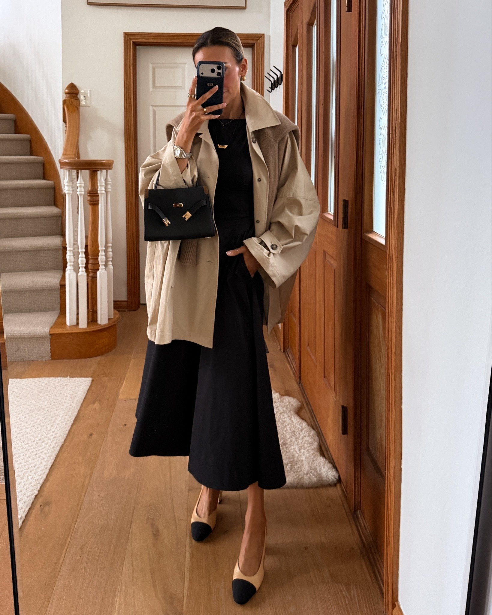 What I’m wearing to Bella’s graduation and dinner - size 0 on dress and xs in trench and cashmere sweater. Trench is sold out, linking a few pieces I also love!

#LTKootd #LTKSeasonal #LTKOver40