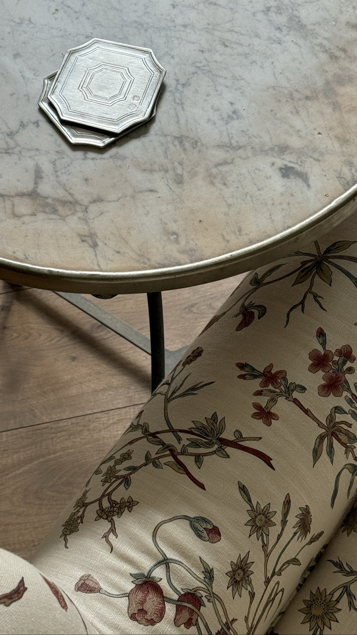 Absolutely LOVED these silver coasters... Studio McGee

#LTKHome
