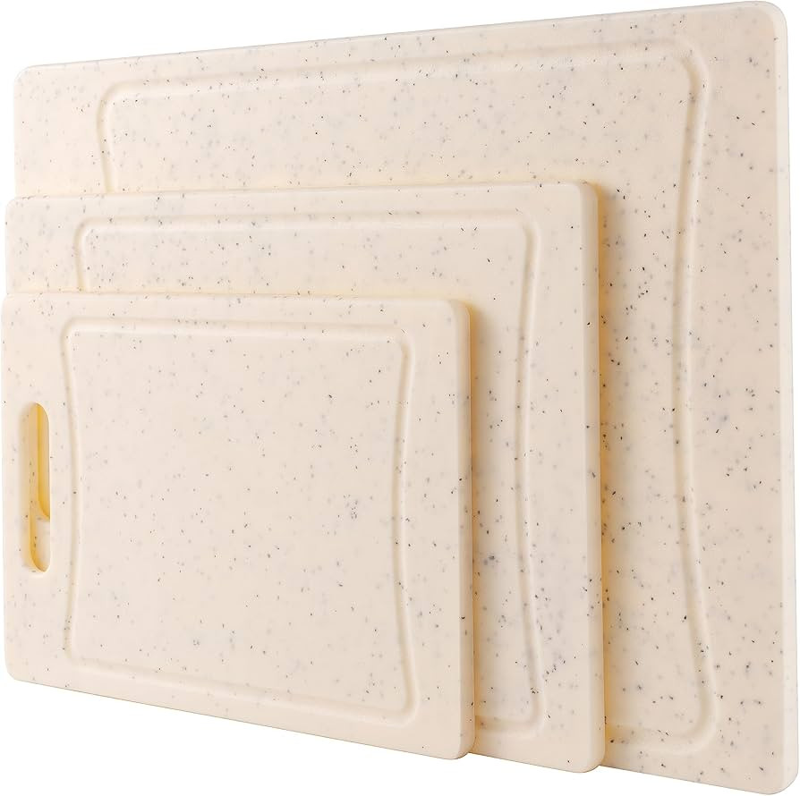 COOK WITH COLOR Cutting Board Set- 3 Pc. Kitchen Cutting Board Set - Large, Medium and Small Cutt... | Amazon (US)