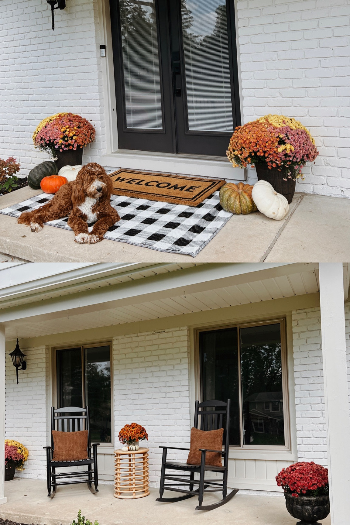 Fall front porch decor! 

#LTKHoliday #LTKSeasonal #LTKhome