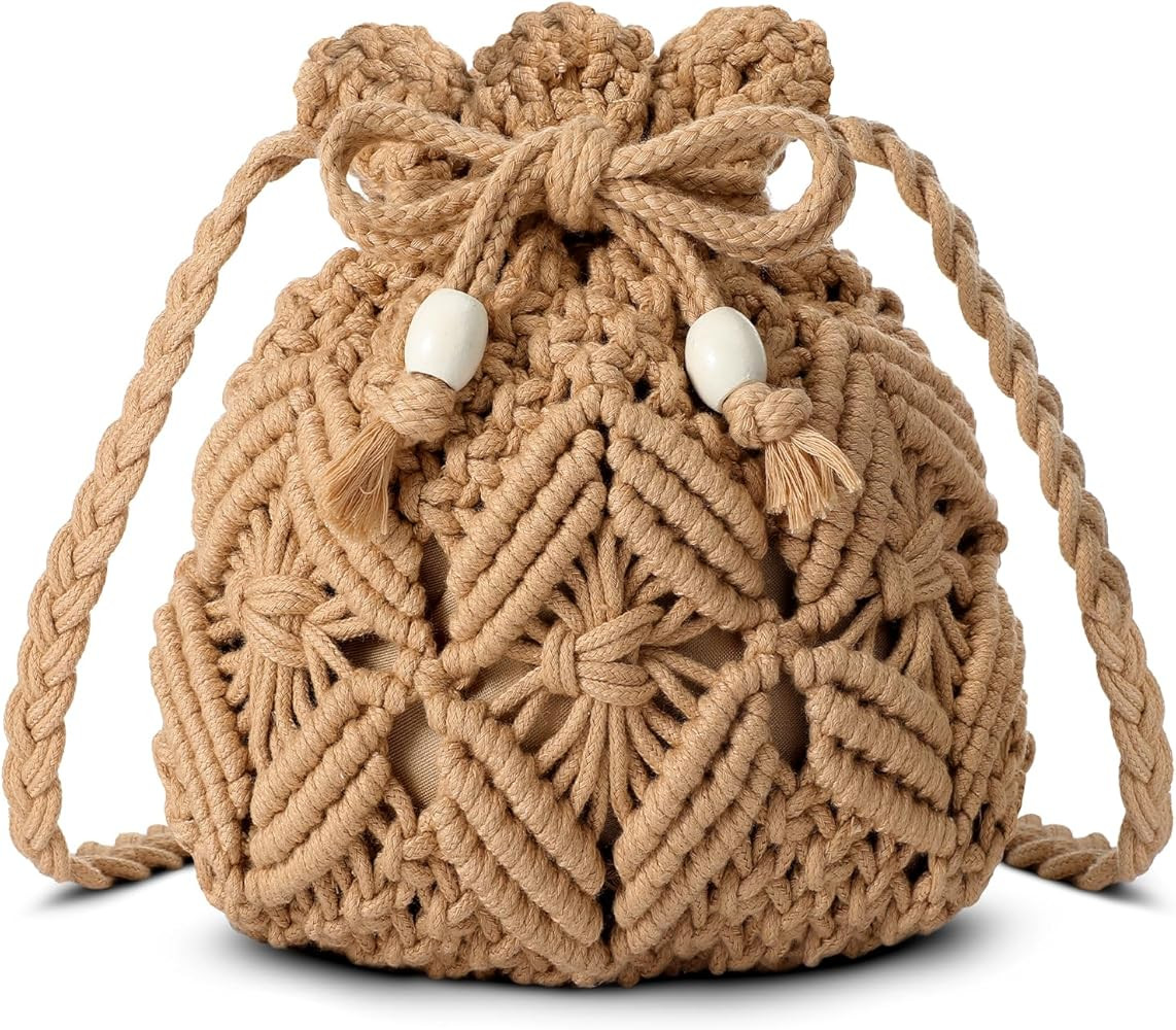 Straw Bags for Women - Straw Crossbody Bags Boho Crossbody Purses for Women Woven Handbags Should... | Amazon (US)
