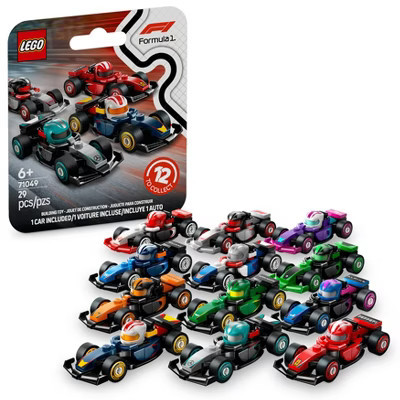 LEGO F1 Collectible Race Cars Building Kit, Limited Edition 71049 | Target