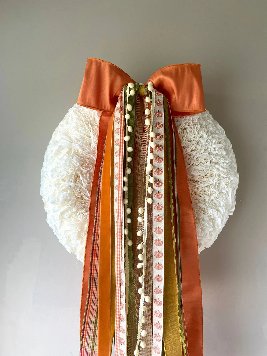 Autumn Harvest Ribbon Set, Fall Ribbon Set, Ribbon Set for Wreath, Coffee Filter Ribbon Set, Clip... | Etsy (US)