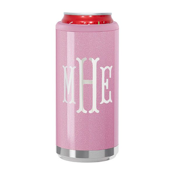 Monogrammed Slim Can Koolie | Marleylilly