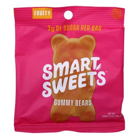 Smart Sweets Fruity Gummy Bears Candy, 1.8 oz | Walmart (US)