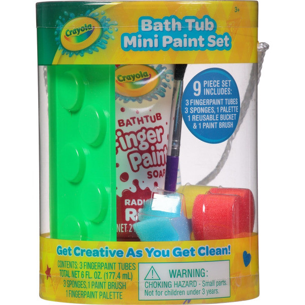 Crayola Paint Set, Mini, Bath Tub | Instacart