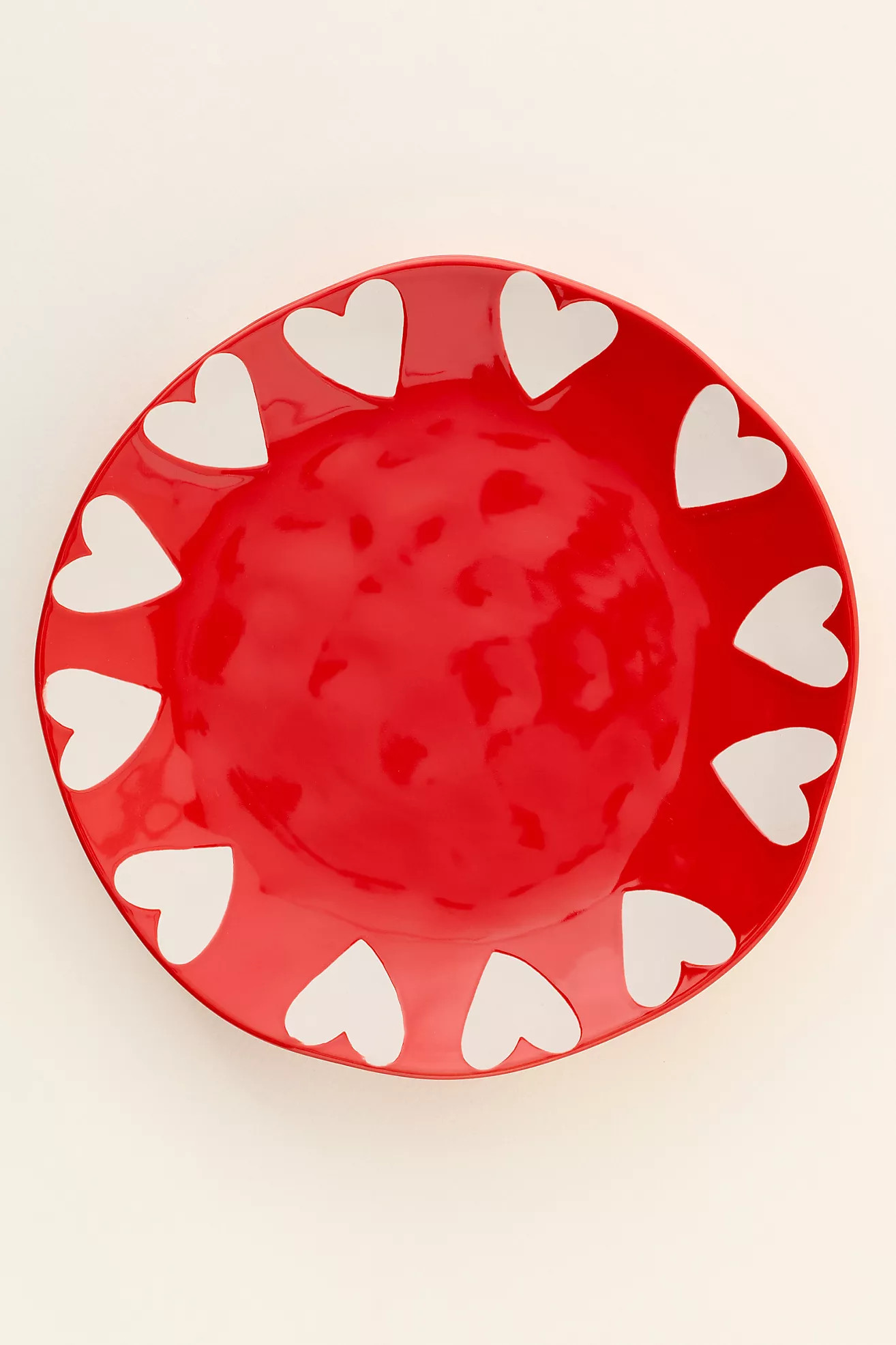 Vida Icon Stoneware Dessert Plate: Valentine's Day Edition | Anthropologie (US)
