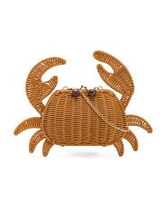 crab clutch with gold chain strap | TJ Maxx
