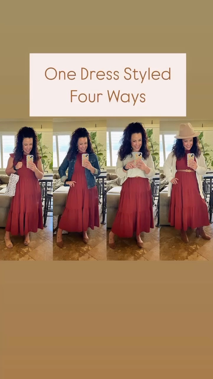 I’ve had this dress for 3 years and it’s become a fall staple. So many ways to style it. I’m wearing a small for reference. 

Teacher outfit 
Fall dress
Amazon finds

#LTKVideo #LTKOver40 #LTKWorkwear