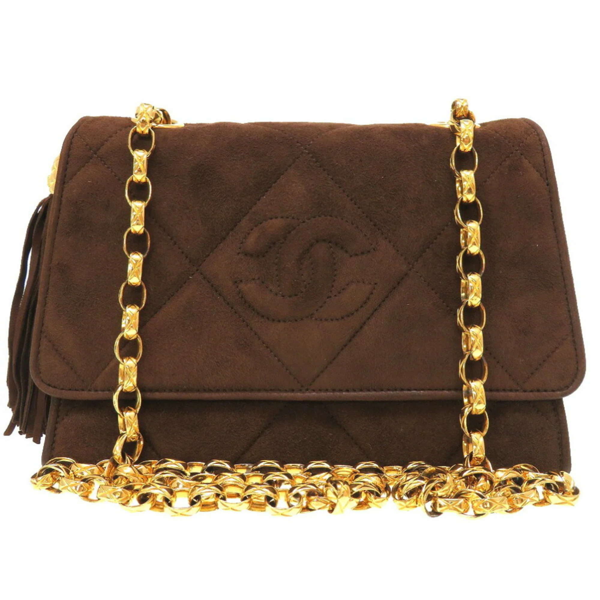 Chanel Suede Shopper Bag (Pre-Owned) | Shop Simon