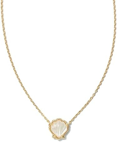 Kendra Scott Brynne Shell Short Pendant Necklace, Fashion Jewelry for Women | Amazon (US)