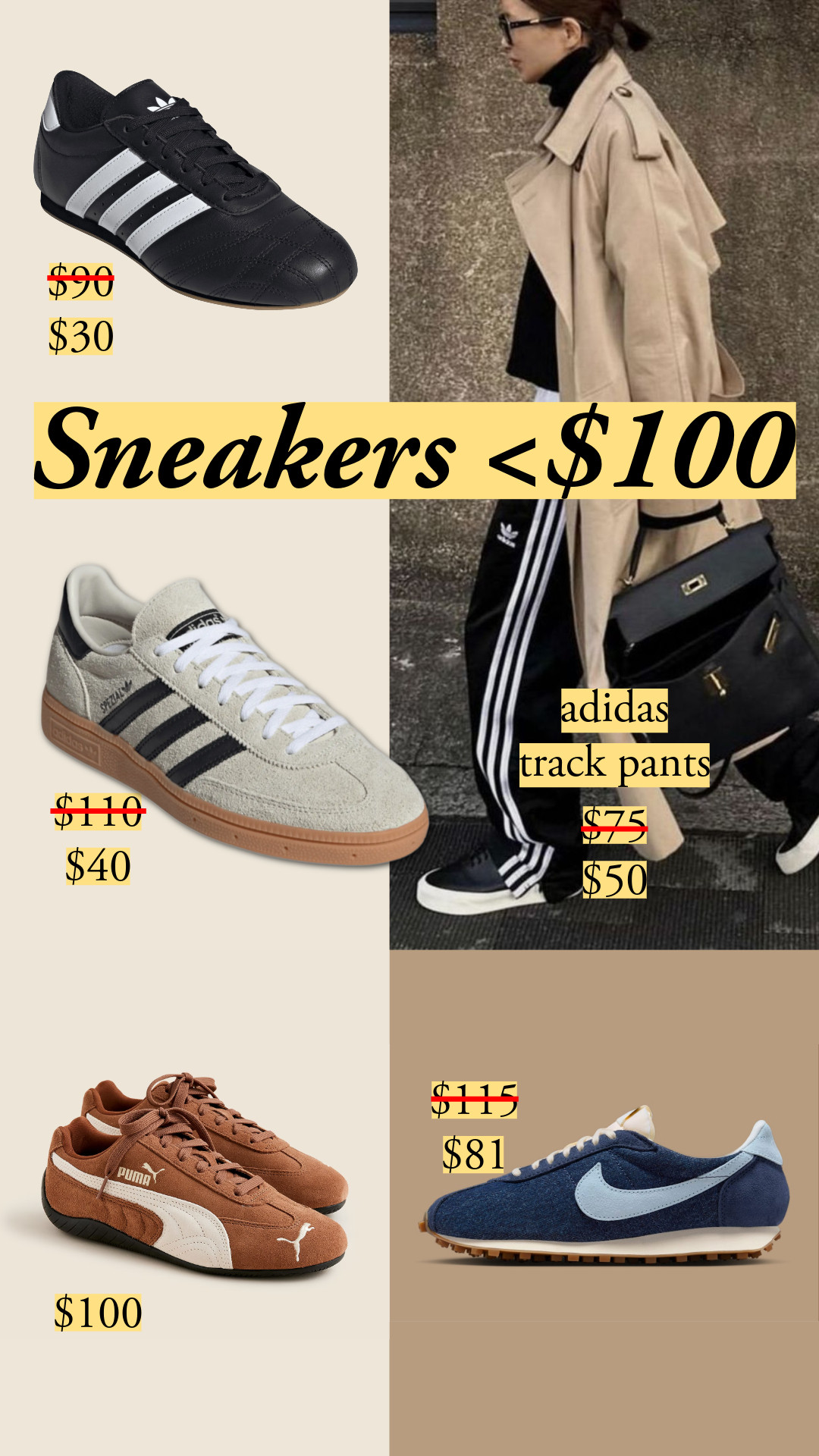 Extra 25% off at Nike with code GIFTS! 🎁 adidas, Puma, sneakers, low profile sneakers, retro sneakers, suede sneakers, track pants 

 

#LTKGiftGuide #LTKHoliday #LTKFindsUnder50