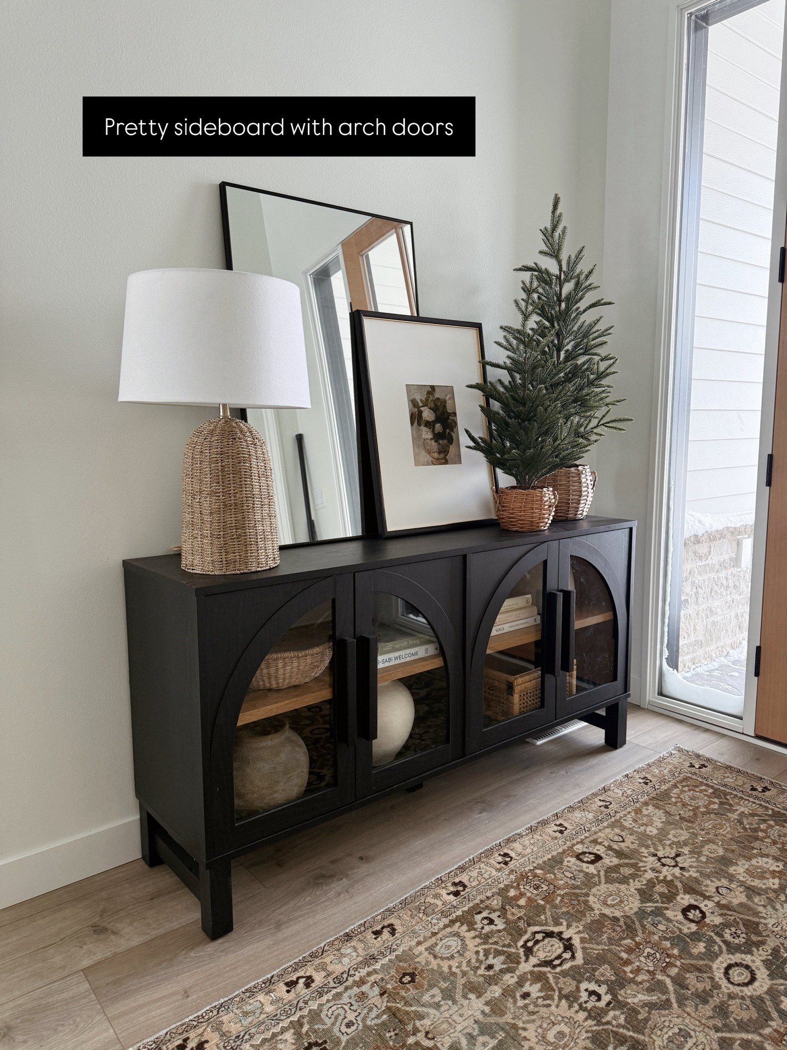 Can you believe this sideboard is from Amazon? Such a good price and great quality. We had this in our entryway but have since moved it to my husbands office.

#LTKHome
