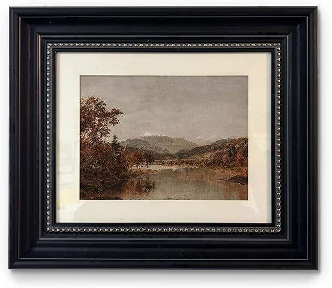 razliubit Black Framed Landscape Wall Art, Replaceable Vintage Painting Wall Decor Ready to Hang,... | Amazon (US)