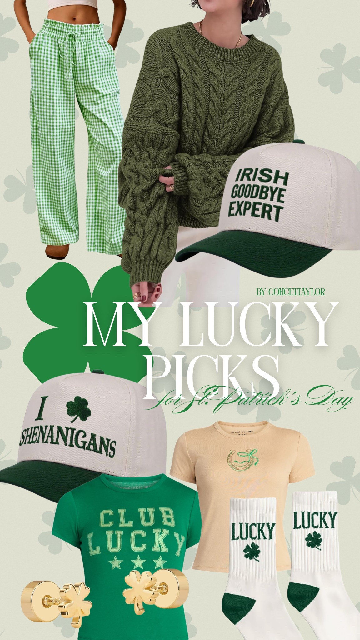 Looking for something to wear to a St. Patty’s day event? Here are my LUCKY PICKS ☘️

#stpatricksday #irish #stpattys #parade #green

#LTKMidsize #LTKspring #LTKSeasonal