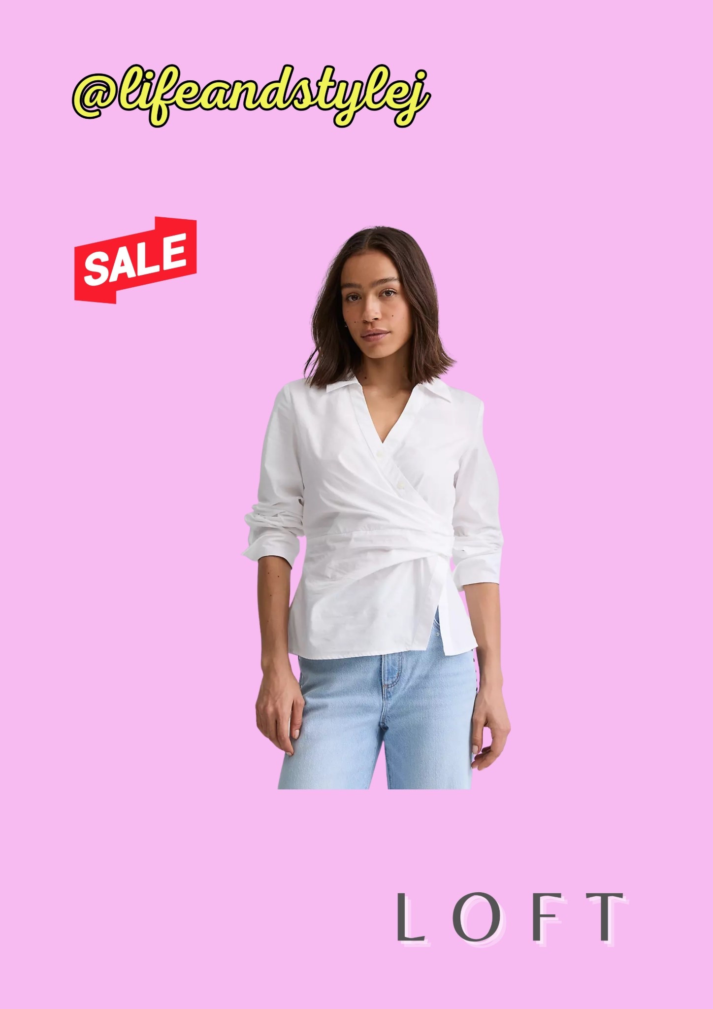 The Loft Side Shirred Poplin Shirt on sale is a versatile staple—pair it with tailored trousers for work or style with jeans and loafers for an effortlessly polished everyday look. #PoplinShirt #SaleStyle #EffortlessChic 

#LTKSeasonal #LTKSaleAlert #LTKFindsUnder50