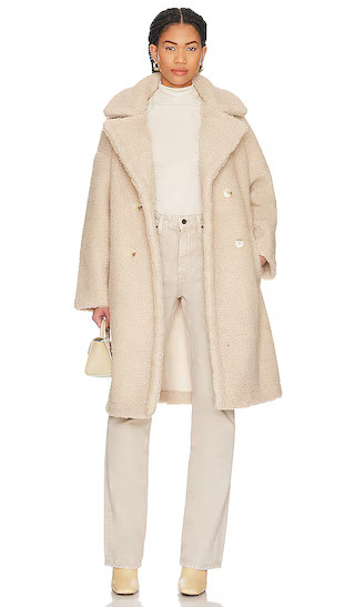 Agnes Coat in Cream | Revolve Clothing (Global)