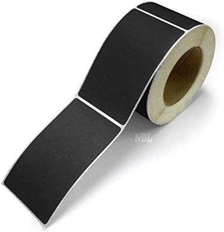 Next Day Labels, 3 X 5 Rectangle Inventory Color Coding Labels, 500 Per Roll (Black) | Amazon (US)