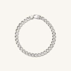 Curb Chain Bracelet: Handcrafted in Sterling Silver| Mejuri | Mejuri (Global)