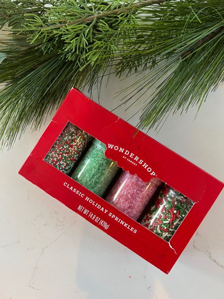 These Christmas sprinkles are so adorable! They are even so much fun to pick up after your kids have a hay day decorating sugar cookies.

#LTKSeasonal #LTKhome #LTKHoliday