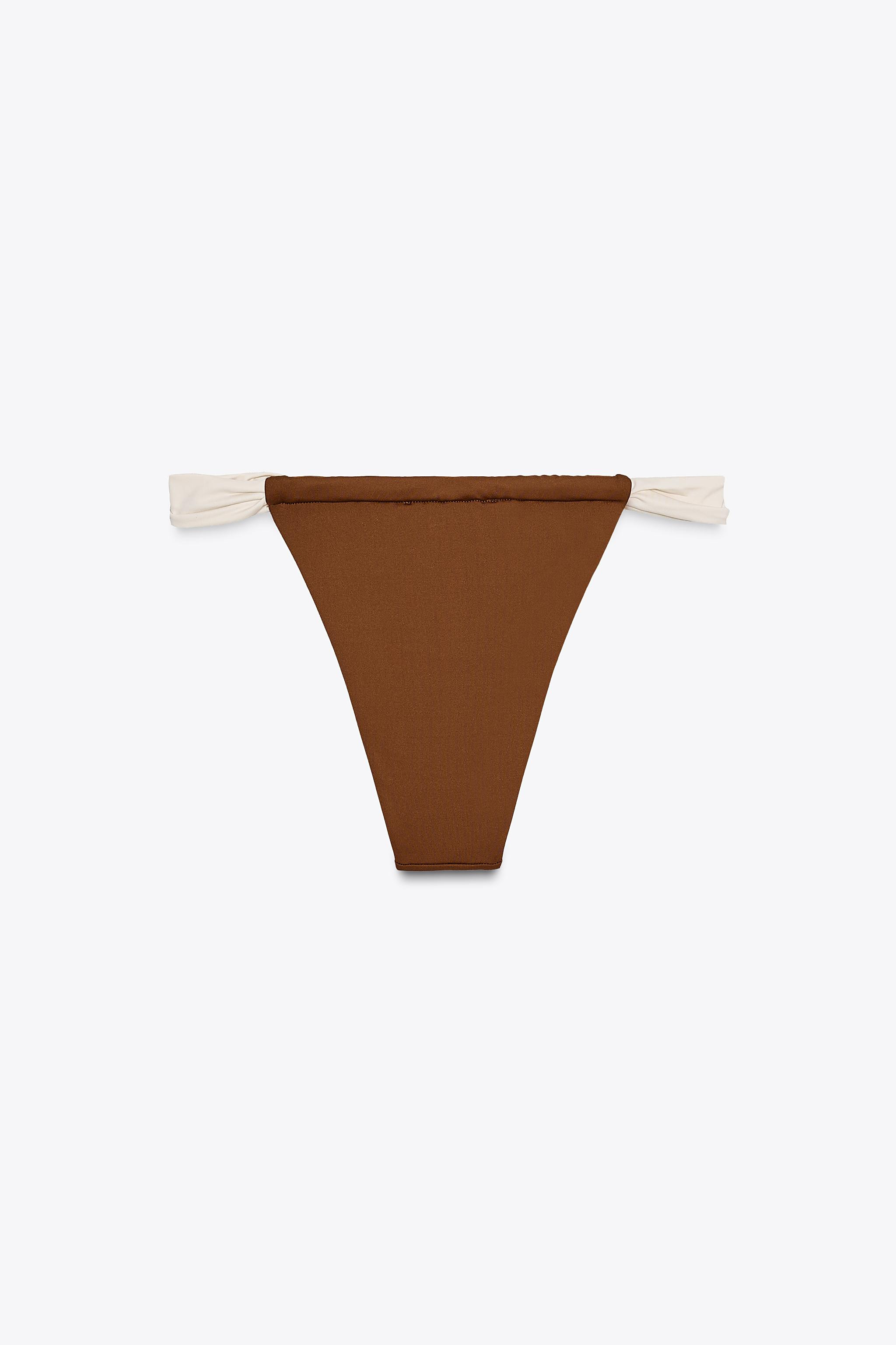 TIE-SIDE BIKINI BOTTOMS | Zara UK