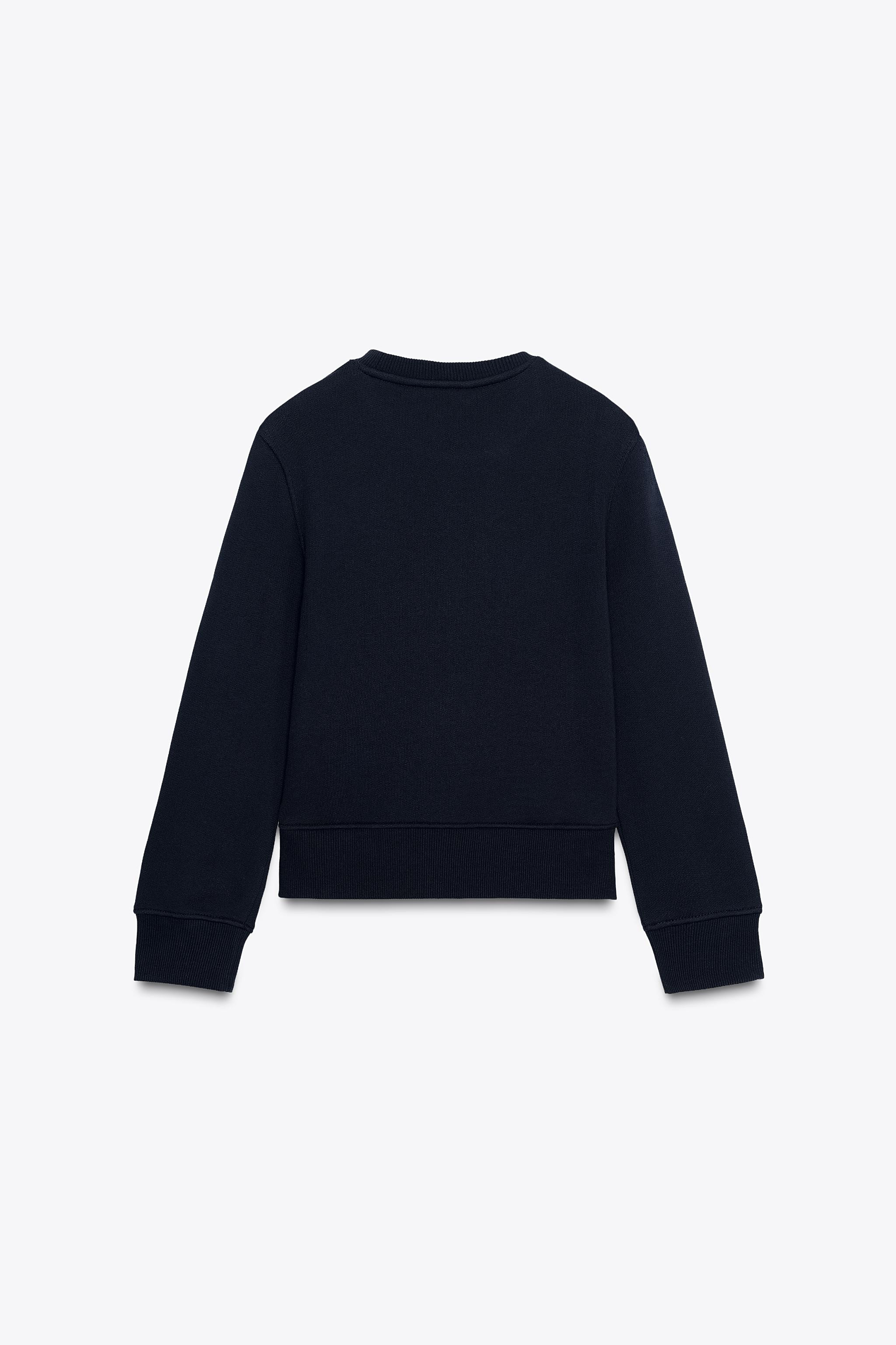 BASIC COTTON SWEATSHIRT | Zara US