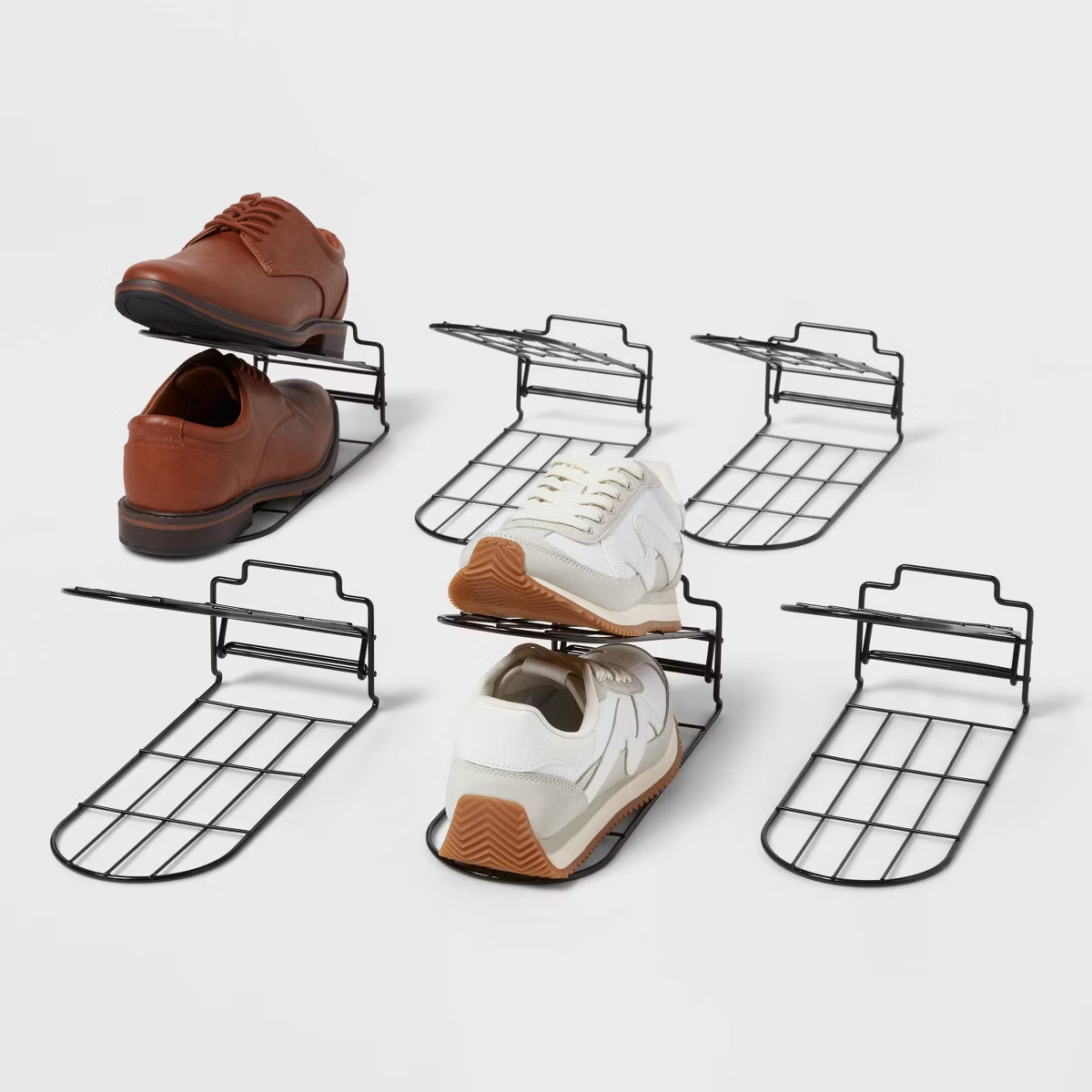 Wire Shoe Space-Saving Slot Organizers 6pk - Brightroom™ | Target