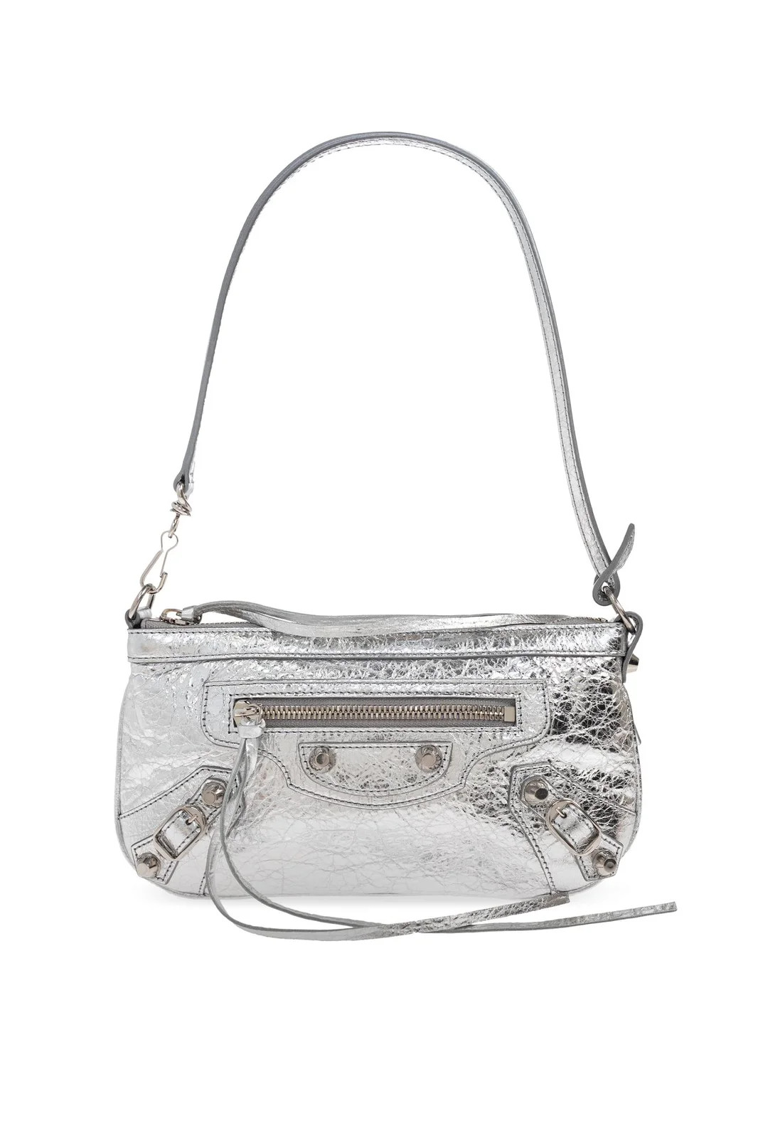 Balenciaga Le City Metallic Crossbody Bag | Cettire Global