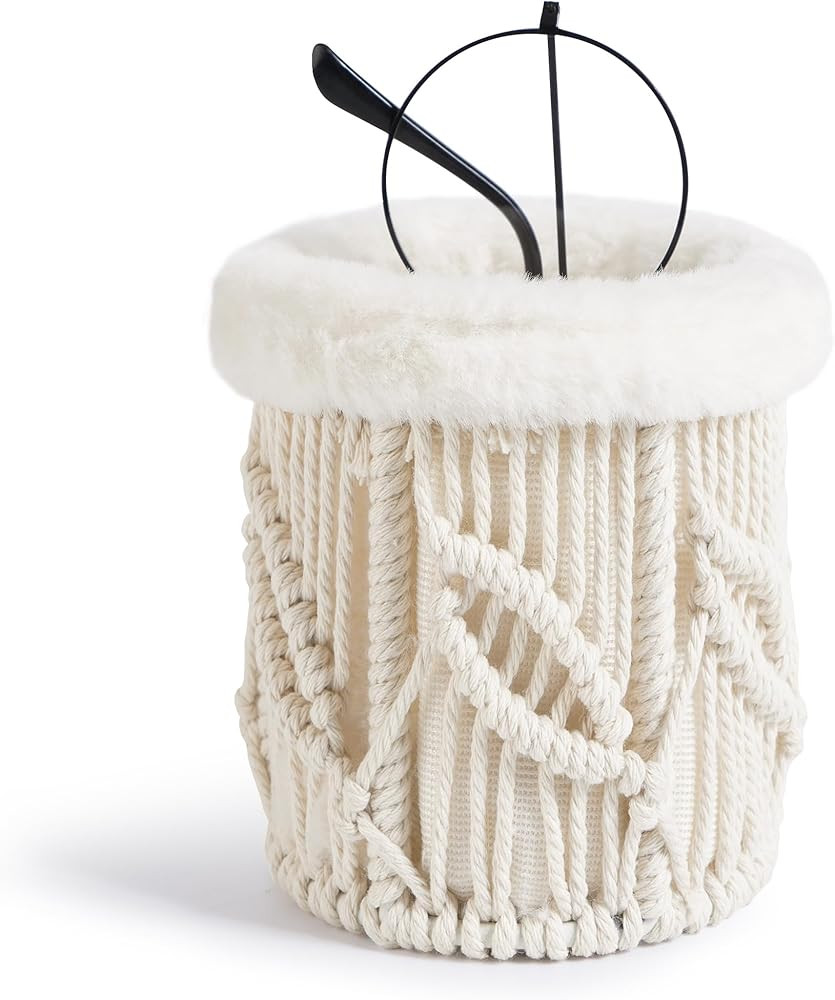 HOSROOME Glasses Holder for Nightstand Boho Decor Eyeglass Holder Stand for Office Desk Organizer | Amazon (US)