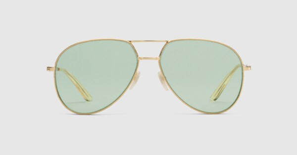 Aviator metal sunglasses | Gucci (US)