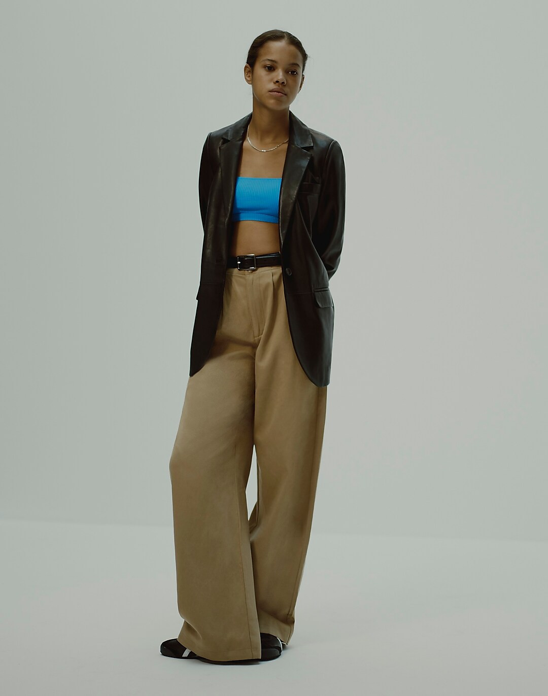 The Petite Harlow Wide-Leg Pant | Madewell